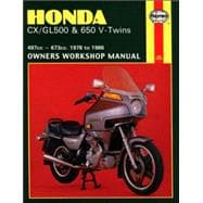 Honda CX/GL500 & 650 - V-Twins  497cc-673cc., 1978 to 1986