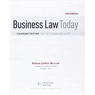 Bundle: Business Law Today, Standard: Text & Summarized Cases, Loose-Leaf Version, 11th + MindTap Business Law, 1 term (6 months) Printed Access Card