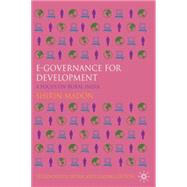 e-Governance for Development A Focus on India