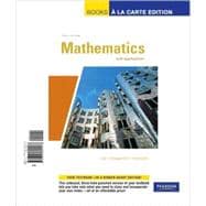 Mathematics with Applications, Books a la Carte Edition