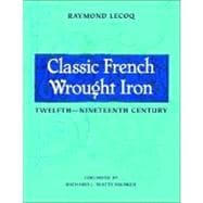 Classic French Wrought Iron Cl