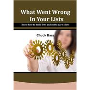 What Went Wrong in Your Lists