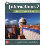 Interactions 2 - Listening/Speaking Student Book + eCourse Code : Silver Edition
