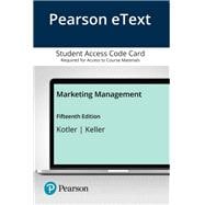 Pearson eText Marketing Management -- Access Card