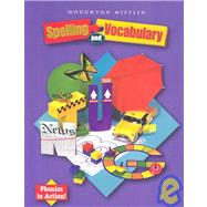 Houghton Mifflin Spelling and Vocabulary : Student Edition Consumable Countinous Stroke Level 3 2004