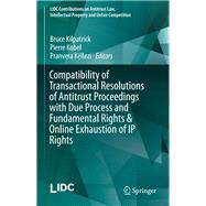 Compatibility of Transactional Resolutions of Antitrust Proceedings with Due Process and Fundamental Rights & Online Exhaustion of IP Rights