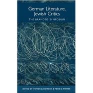 German Literature, Jewish Critics