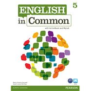 MyLab English English in Common 5 (Student Access Code Card)