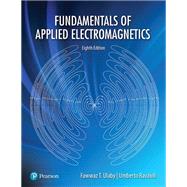 Fundamentals of Applied Electromagnetics [Rental Edition],9780136681588