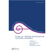 Finite or Infinite Dimensional Complex Analysis