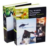 The Wildlife Techniques Manual Volume 1: Research and Volume 2: Management (Two Volume Set)