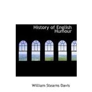 History of English Humour : Vol. 1 (of 2) with an Introduction upon Ancient Humour