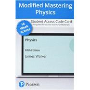 Modified Mastering Physics with Pearson eText -- Access Card -- for University Physics for the Life Sciences (18-Weeks)