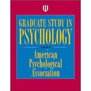 Graduate Study In Psychology 2005