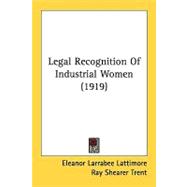 Legal Recognition Of Industrial Women