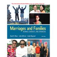 ISE MARRIAGES AND FAMILIES: INTIMACY, DIVERSITY, AND STRENGTHS