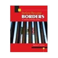 Before/Beyond Borders: An Anthology of Chicano/a Literature