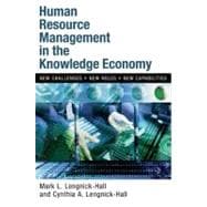 Human Resource Management in the Knowledge Economy New Challenges, New Roles, New Capabilities