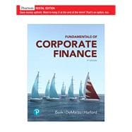 Fundamentals of Corporate Finance [RENTAL EDITION]