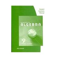 Student Solutions Manual for McKeague's Intermediate Algebra, 9th