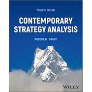 Contemporary Strategy Analysis, 12th Edition