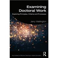 Examining Doctoral Work