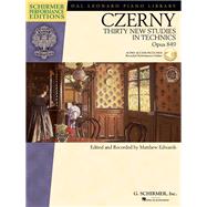 Carl Czerny - Thirty New Studies in Technics, Op. 849 Book/Online Audio