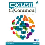 MyLab English English in Common 6 (Student Access Code Card)