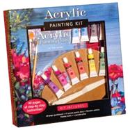 Acrylic Painting Kit Professional materials and step-by-step instruction for the aspiring artist