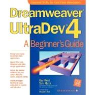 DreamWeaver UltraDev 4 : A Beginner's Guide