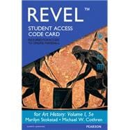 Revel for Art History, Volume 1 -- Access Card