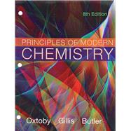 OWLv2, 1 term (6 months) Printed Access Card for Oxtoby/Gillis/Butler's Principles of Modern Chemistry, 8th