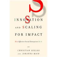 Innovation and Scaling for Impact