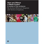 Harm And Offence in Media Content