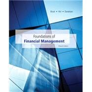 Foundations of Financial Management 15th Edition