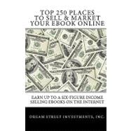 Top 250 Places to Sell & Market Your Ebook Online