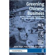Greening Chinese Business