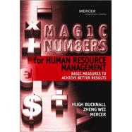 Magic Numbers for Human Resource Management : Basic Measures to Achieve Better Results