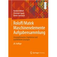 Roloff/Matek Maschinenelemente Aufgabensammlung