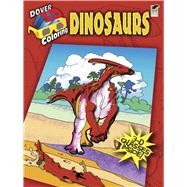 3-D Coloring Book--Dinosaurs