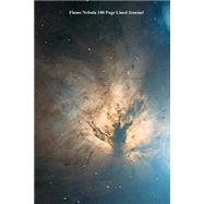 Flame Nebula 100 Page Lined Journal
