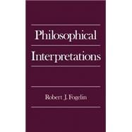 Philosophical Interpretations