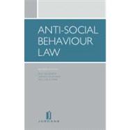 Anti-social Behaviour Law Second Edition