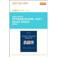 Cleft Palate Speech Pageburst on KNO Retail Access Code