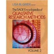 The SAGE Encyclopedia of Qualitative Research Methods