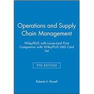 Operations and Supply Chain Management : WileyPLUS with Loose-Leaf Print Companion