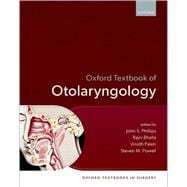 Oxford Textbook of Otolaryngology book cover, ISBN 9780192871633