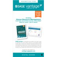 SAGE Vantage: Human Resource Management: Functions, Applications, and Skill Development