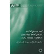 Social Policy And Economic Development In The Nordic Countries