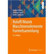 Roloff/Matek Maschinenelemente Formelsammlung